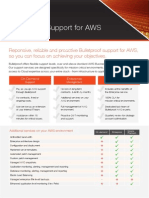 Bulletproof Brochure AWS Service Levels