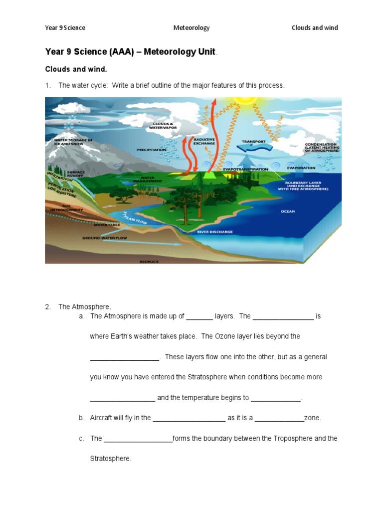 year-9-science-worksheet