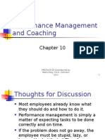 Performance Management and Coaching: HRD3eCH10 Contributed by Wells Doty, Ed.D. Clemson Univ 1