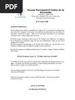 Formato Carta de Bienvenida 1