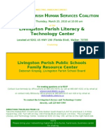 L P H S C: Livingston Parish Literacy & Technology Center