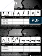 Insanity Fit Test