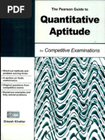 Quantitative Aptitude Notes PDF | PDF