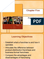 Chapter Five: Franchising