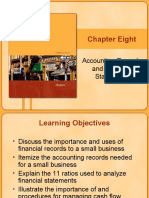 Chapter Eight: Accounting Records and Financial Statements