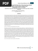 Download Sintesis Hidroksiapatit Berbahan Dasar Tulang Sapi Dengan Metode Pretipitasi Sebagai Kandidat Pengganti Graft Berdasarkan Compressive Strength by Margi Fitriawan SN287225210 doc pdf