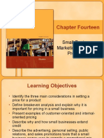 Chapter Fourteen: Small Business Marketing: Price and Promotion