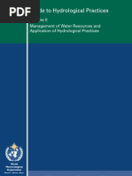 WMO Hydrology Guide 168 Vol II PDF