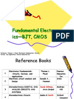 Digital Electronics Lecture1 Fundmental Electronics(BJT CMOS)