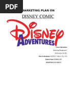Download Marketing Plan on Disney Comics by kuldip47 SN28723663 doc pdf