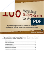 100 Writing Mistakes
