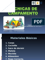 IIIº Tecnicas de Campamento