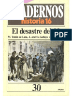 Cuadernos de Historia 16 030 El Desastre Del 98 1985