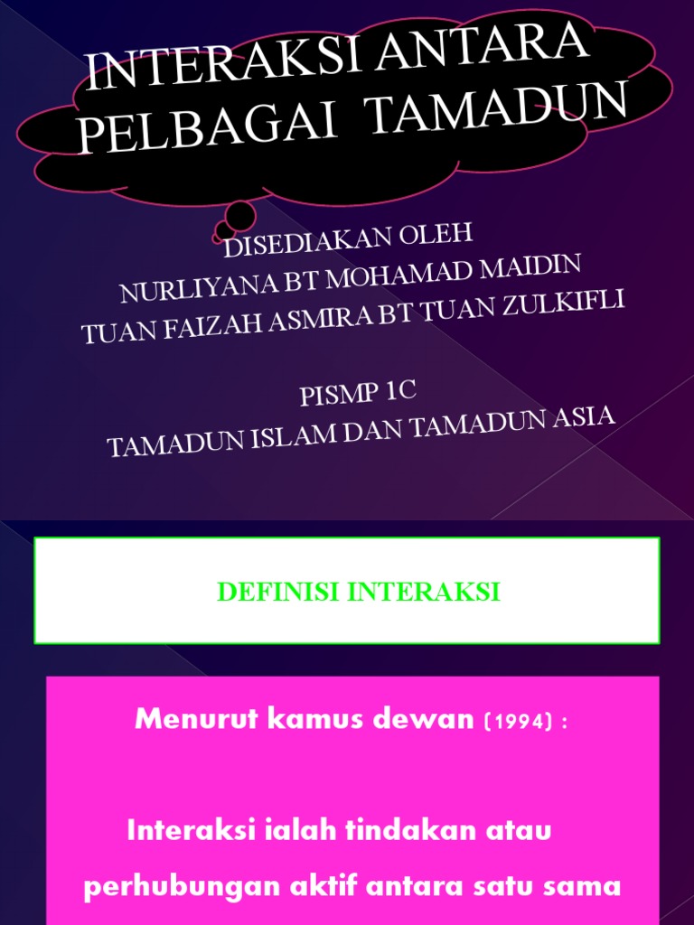Interaksi Antara Tamadun Asia Pdf