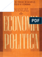 Academia de Ciencias de La URSS Manual de Economia Politica