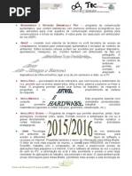 Software Hardware Crticchaves 2015 2016