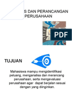 ANALISIS DAN PERANCANGAN PERUSAHAAN Pertmuan 1