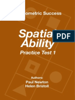 Psychometric Success Spatial Ability - Practice Test 1 PDF