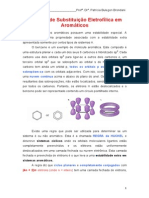 Reações de Substituição Eletrofílica em Aromáticos1