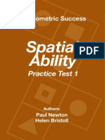Psychometric Success Spatial Ability - Practice Test 1