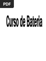 CURSO DE BATERIA - 02