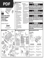Download Linear GD00Z-4 Installation Manual by Alarm Grid Home Security and Alarm Monitoring SN287261940 doc pdf