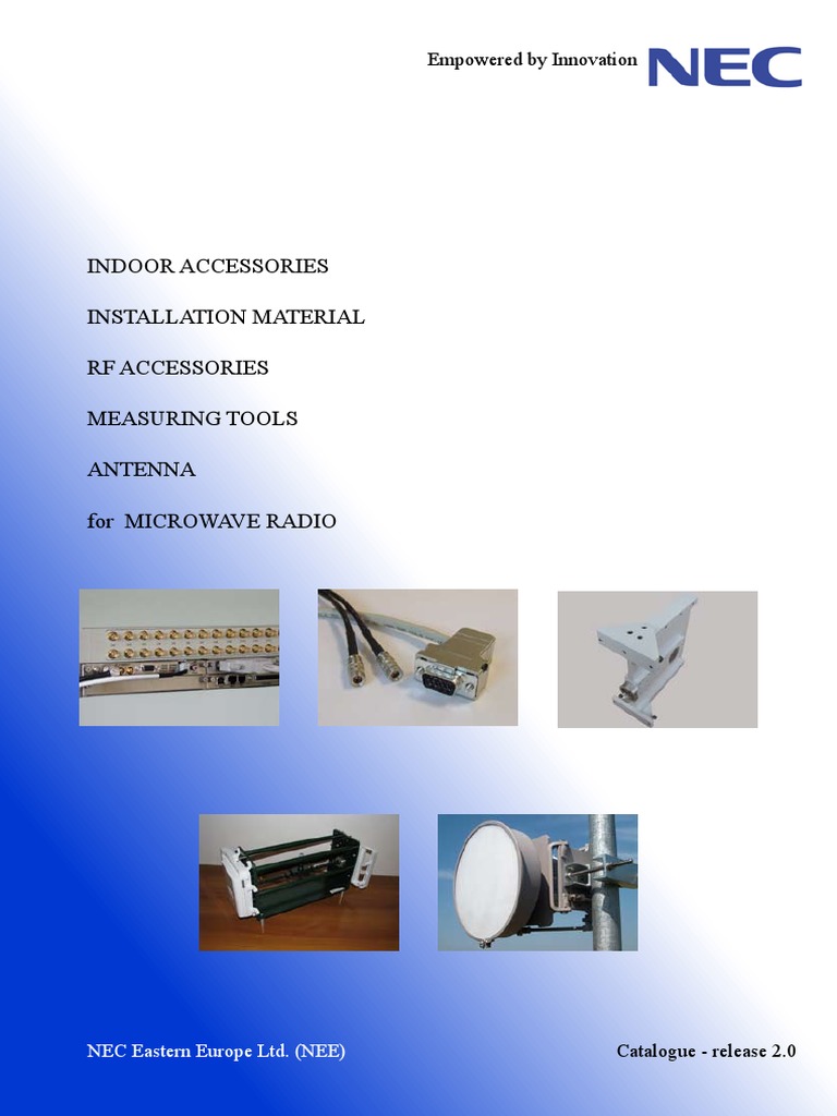 NEC Catalogue | PDF | Electrical Connector | Radio Technology