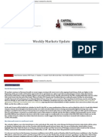 Weekly Markets Update