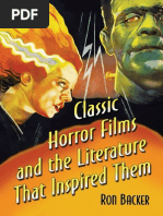Classic Horror Films and The Literature That Inspired Them (2015 ...