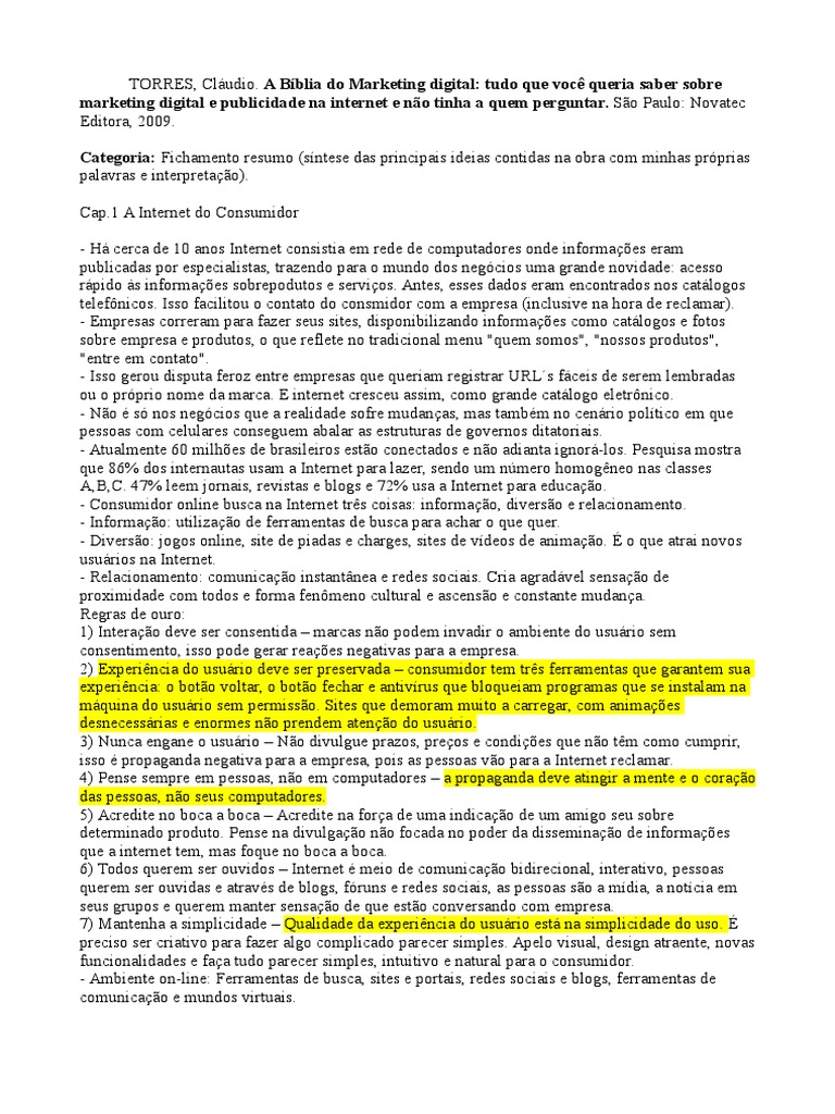 Guia Essencial de Marketing Digital | PDF | Blog | Internet