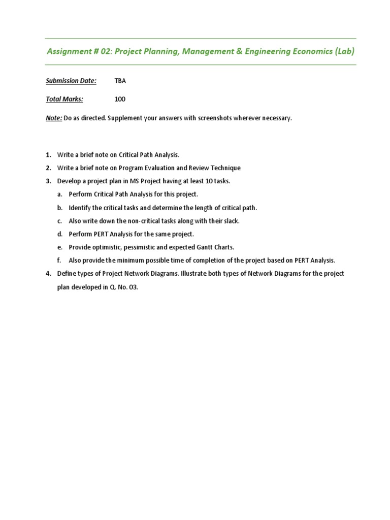 Project Planning & Analysis Guide | PDF | Technology & Engineering