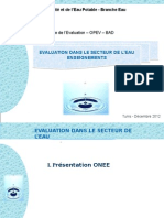 Présentation - Évaluation Dans Le Secteur D'eau