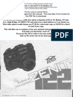 Zenit 122 User Manual