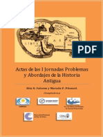 00_Presentación de Las I Jornadas Problemas y Abordajes de La Historia Antigua.