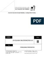 Analisis Matematico I Problemas Propuestos