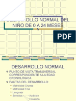 Desarrollo Normal Del Niño de 0 A 24