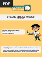 Etica no serviço publico