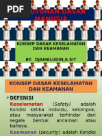 Konsep Dasar Keselamatan Dan Keamanan