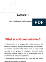 Introduction To Microcontrollers