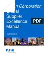 Eaton Supplier Excellence Manual 12172014 PDF