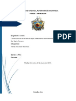 Diagnóstico Sobre: Consecuencias de La Falta de Agua Potable en El Asentamiento Sor María Romero.