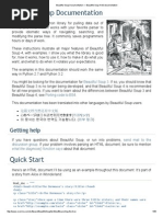 Beautiful Soup Documentation - Beautiful Soup 4.4