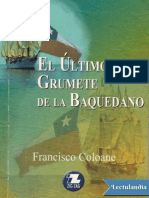 El Ultimo Grumete de La Baquedano - Francisco Coloane PDF