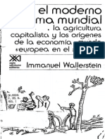 29919532 Wallerstein El Moderno Sistema Mundial