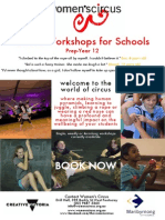 Circus Workshops For Schools: Book Now