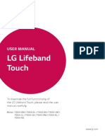 Manual LG Touchband
