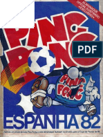 Album Copa Do Mundo 82 - Ping Pong