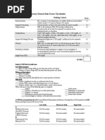ACSM Risk Stratification Overview | PDF | Cardiovascular Diseases ...