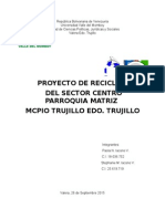 proyecto reciclaje