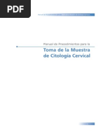 Toma Muestra citología cervical